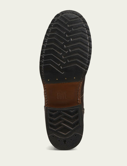 FRYE Men's Bourbon Hudson Workboot Plain Toe
