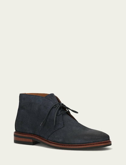 FRYE Men's Midnight Waxed Suede Paul Chukka Boot