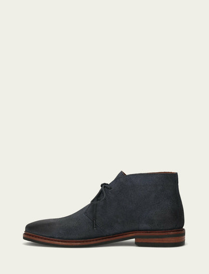 FRYE Men's Midnight Waxed Suede Paul Chukka Boot