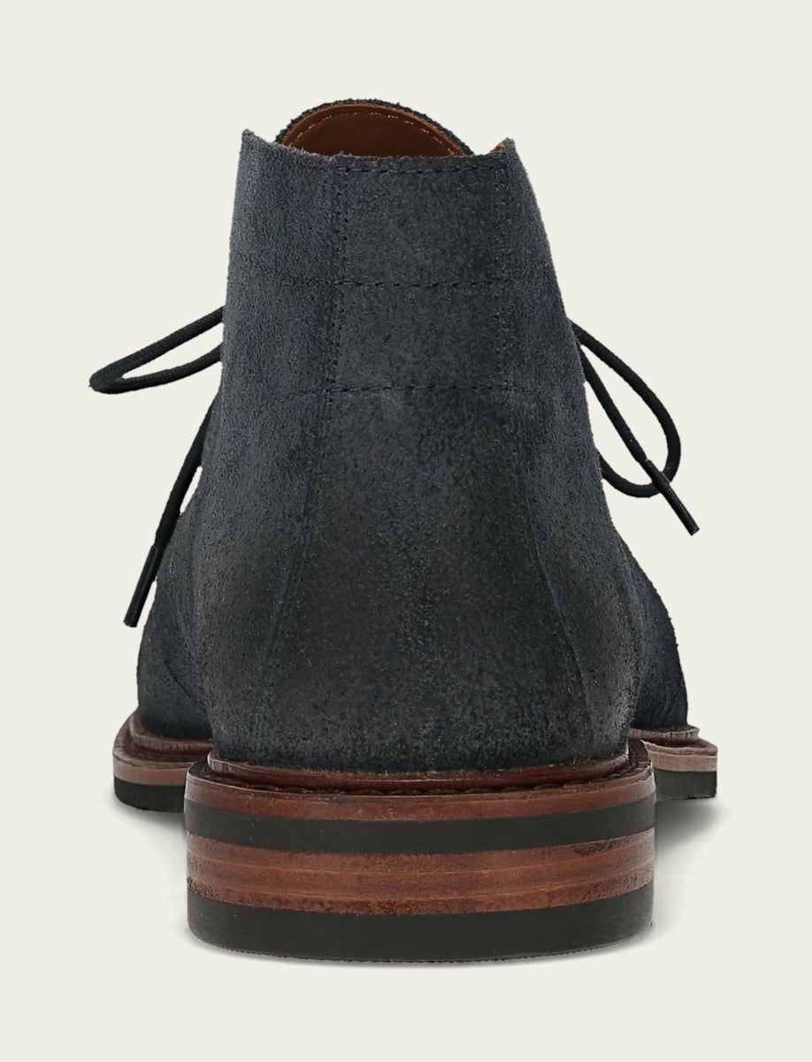 FRYE Men's Midnight Waxed Suede Paul Chukka Boot