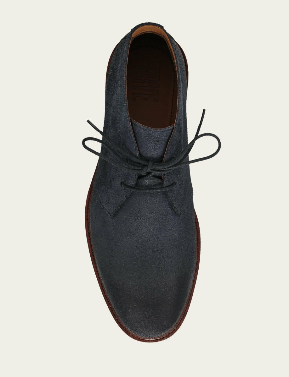 FRYE Men's Midnight Waxed Suede Paul Chukka Boot