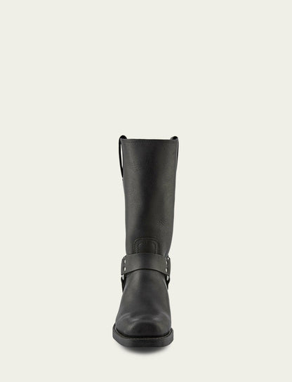 FRYE Men’s Black Harness 12R Leather Boots