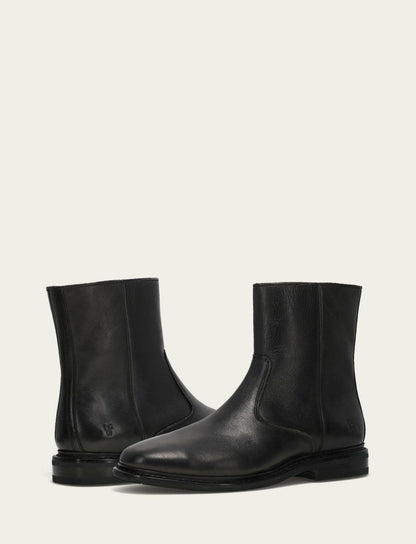 FRYE Men's Black Paul Inside Zip Boot