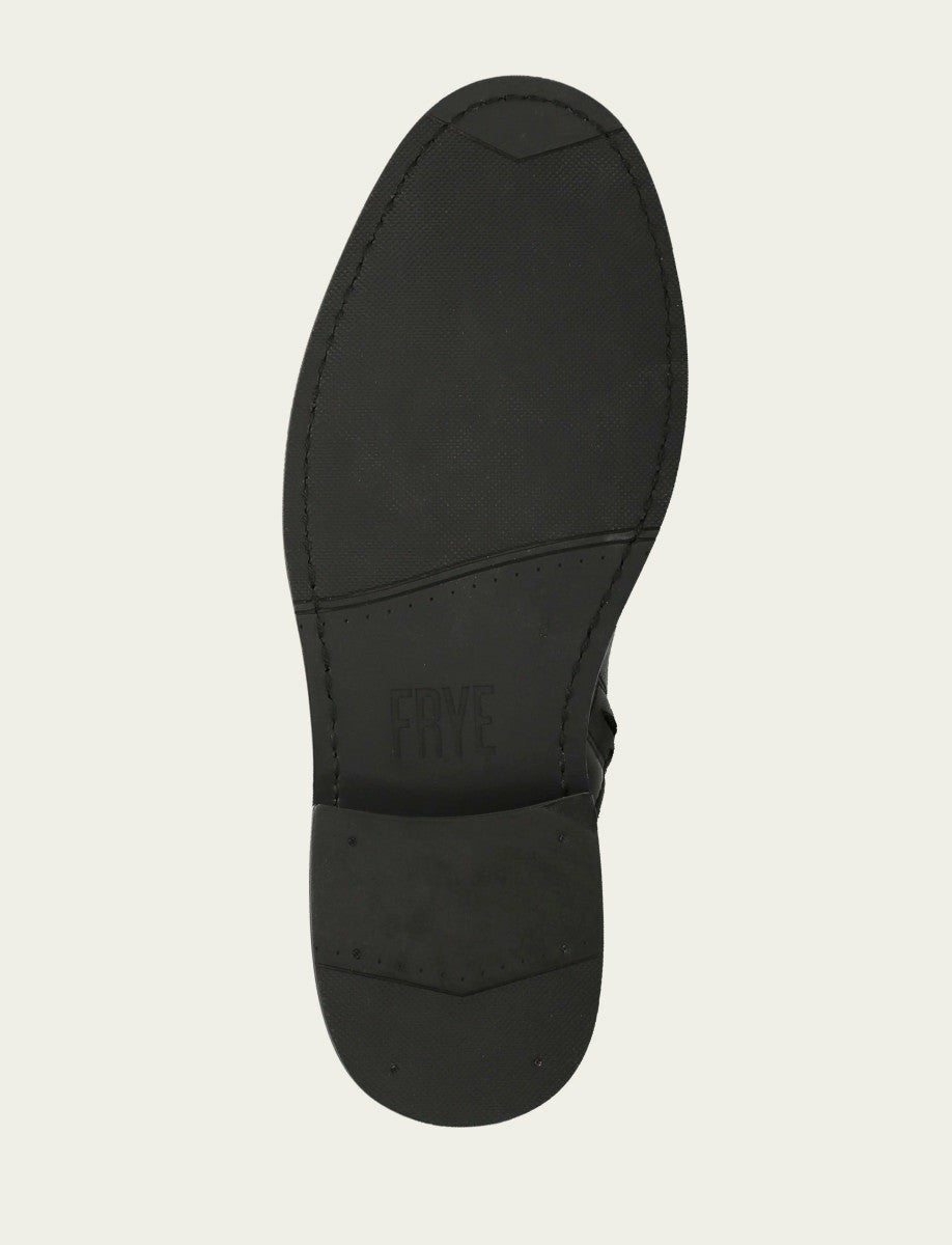 FRYE Men's Black Paul Inside Zip Boot