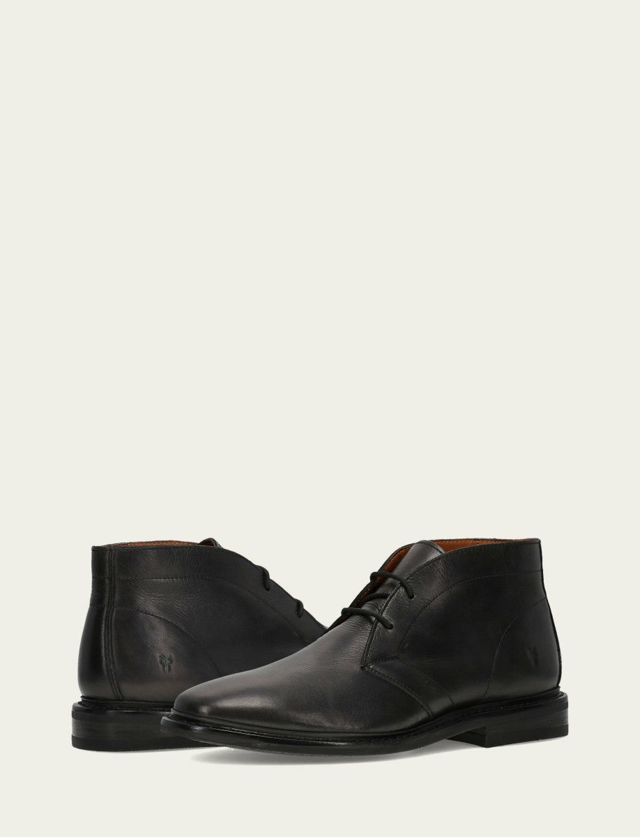 FRYE Men's Black Paul Chukka Boot