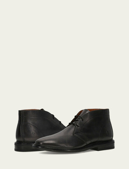 FRYE Men's Black Paul Chukka Boot
