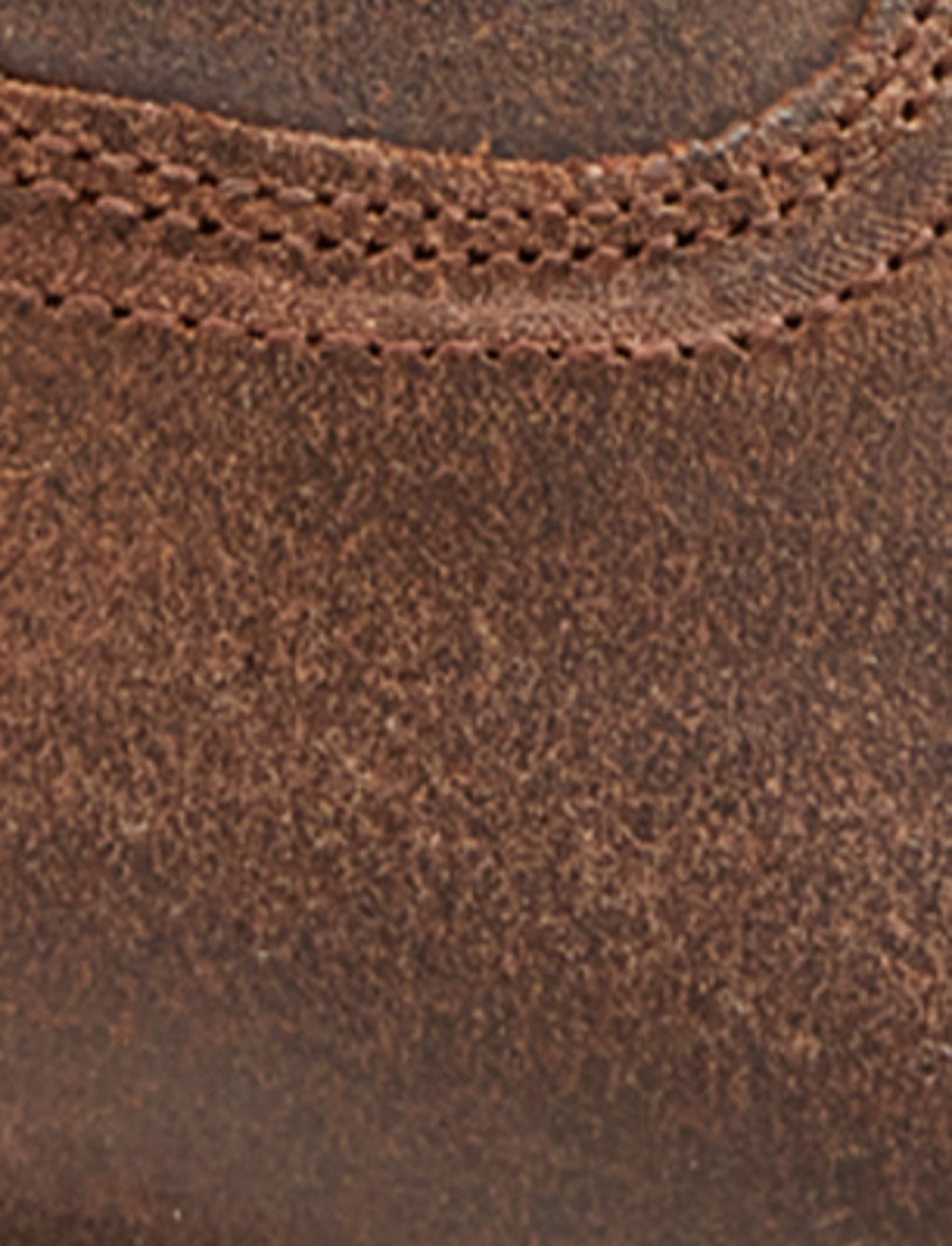 FRYE Men's Brown Austin Inside Zip Boots