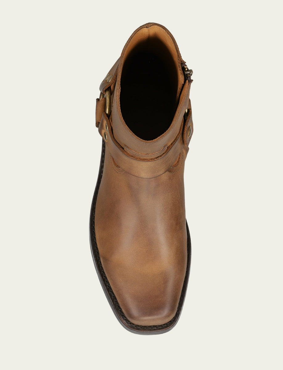 FRYE Men's Tan Conway Harness Boot
