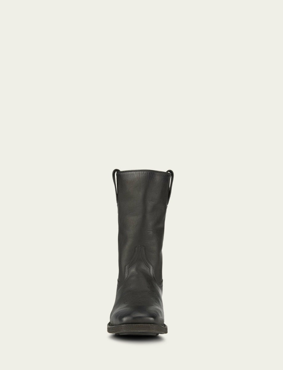 FRYE Men's Black Nash Roper Western Boots