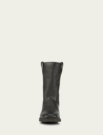 FRYE Men's Black Nash Roper Western Boots