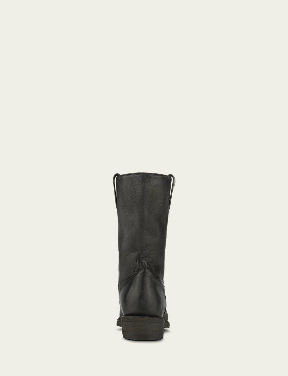 FRYE Men's Black Nash Roper Western Boots