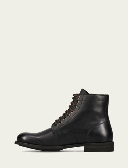 FRYE Men's Black Tyler Flex Lace Up Boots