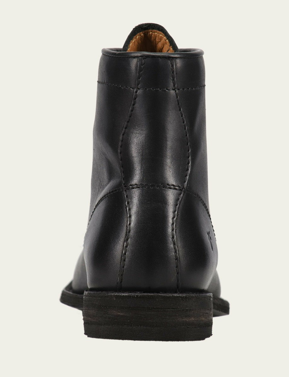 FRYE Men's Black Tyler Flex Lace Up Boots