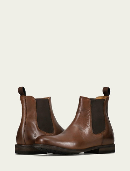 FRYE Men's Cognac Tyler Flex Chelsea Boots