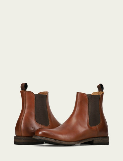 FRYE Men's Light Cognac Tyler Flex Chelsea