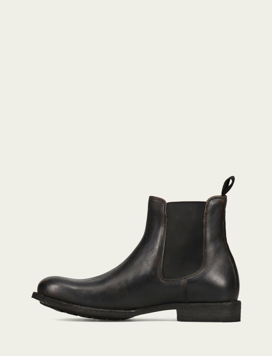 FRYE Men's Antique Black Tyler Flex Chelsea Boots