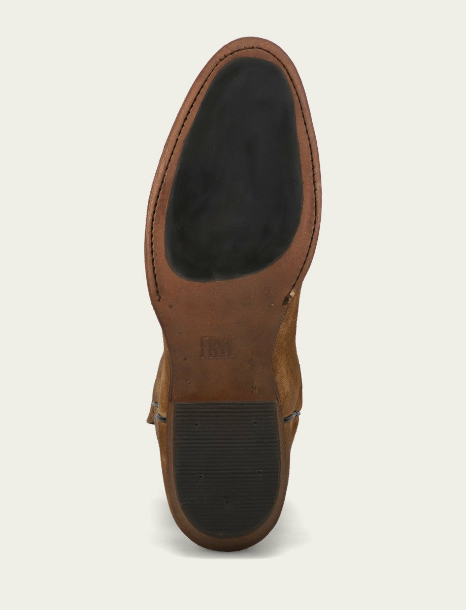 FRYE Men's Mushroom Grady Vintage Stitch Western Boots