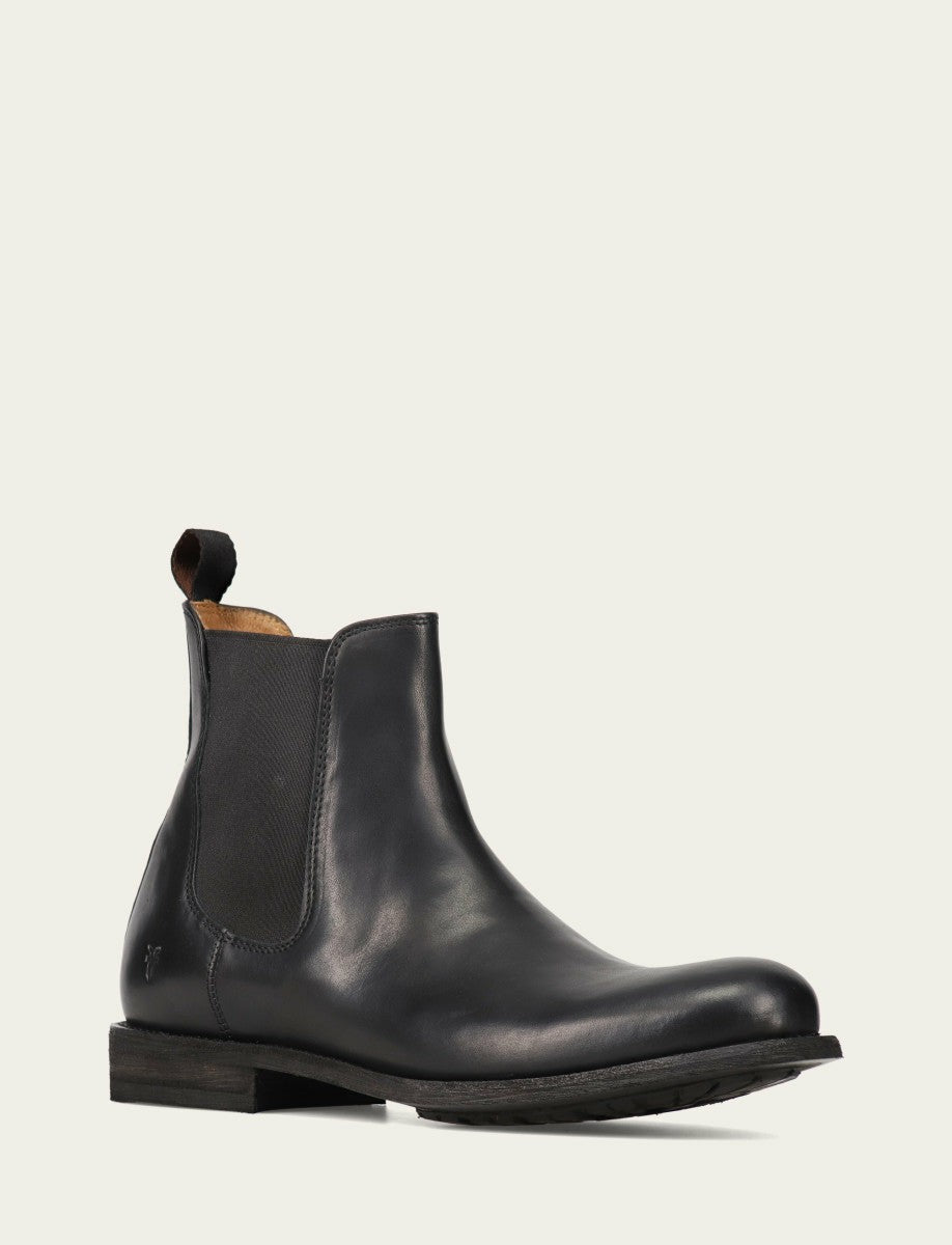 FRYE Men's Black Tyler Flex Chelsea Boots
