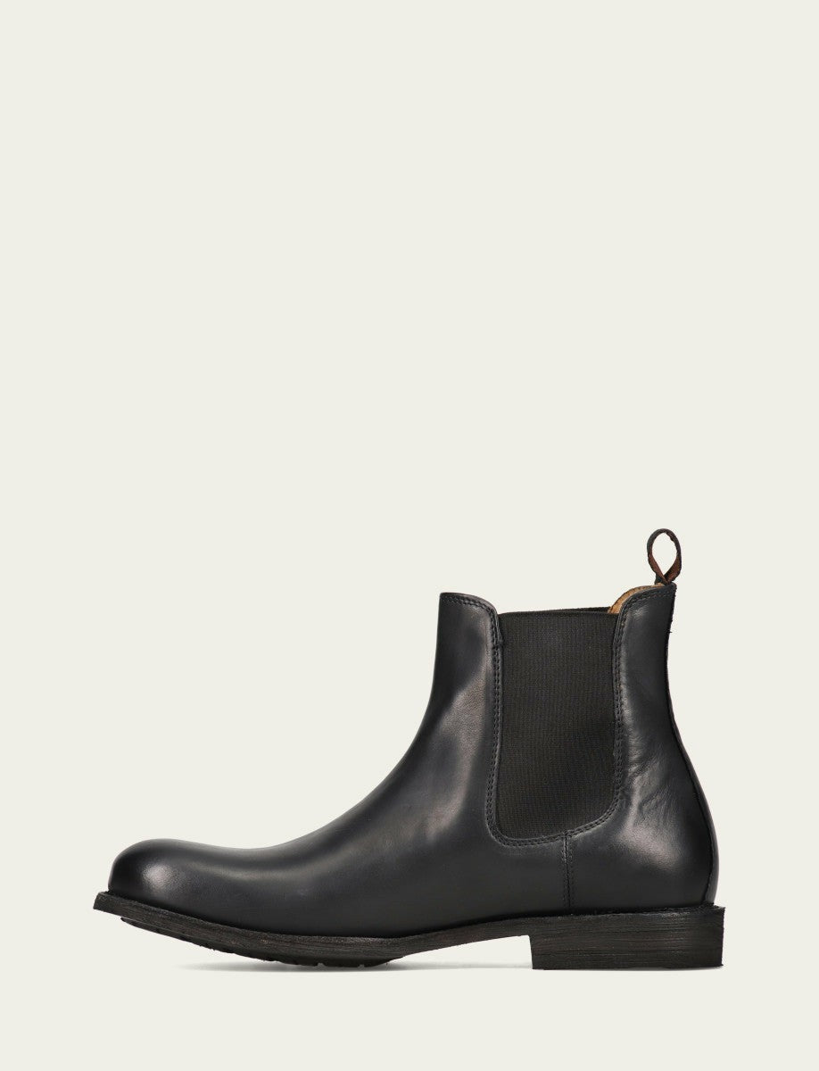 FRYE Men's Black Tyler Flex Chelsea Boots
