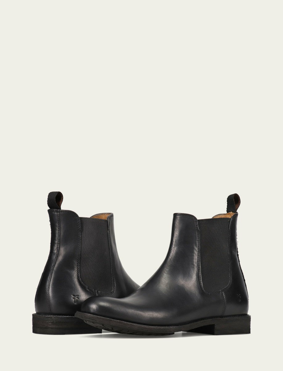 FRYE Men's Black Tyler Flex Chelsea Boots