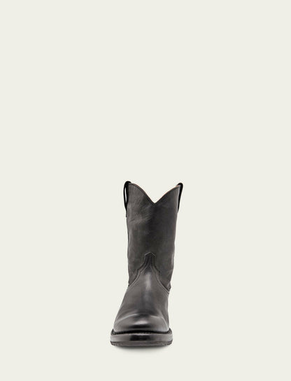 FRYE Men's Black Duke Roper Boots