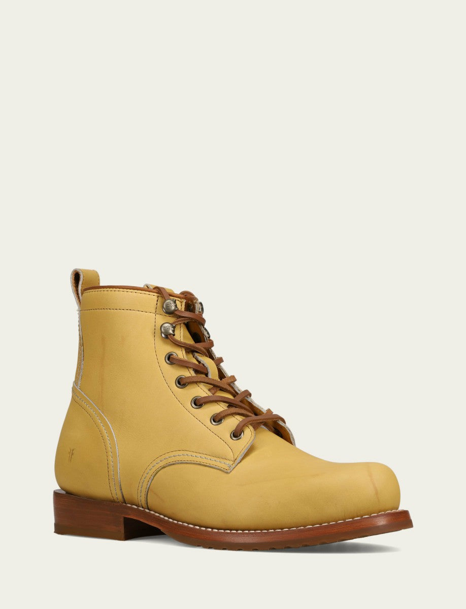 FRYE Men's Banana Hudson Workboot Plain Toe Boot