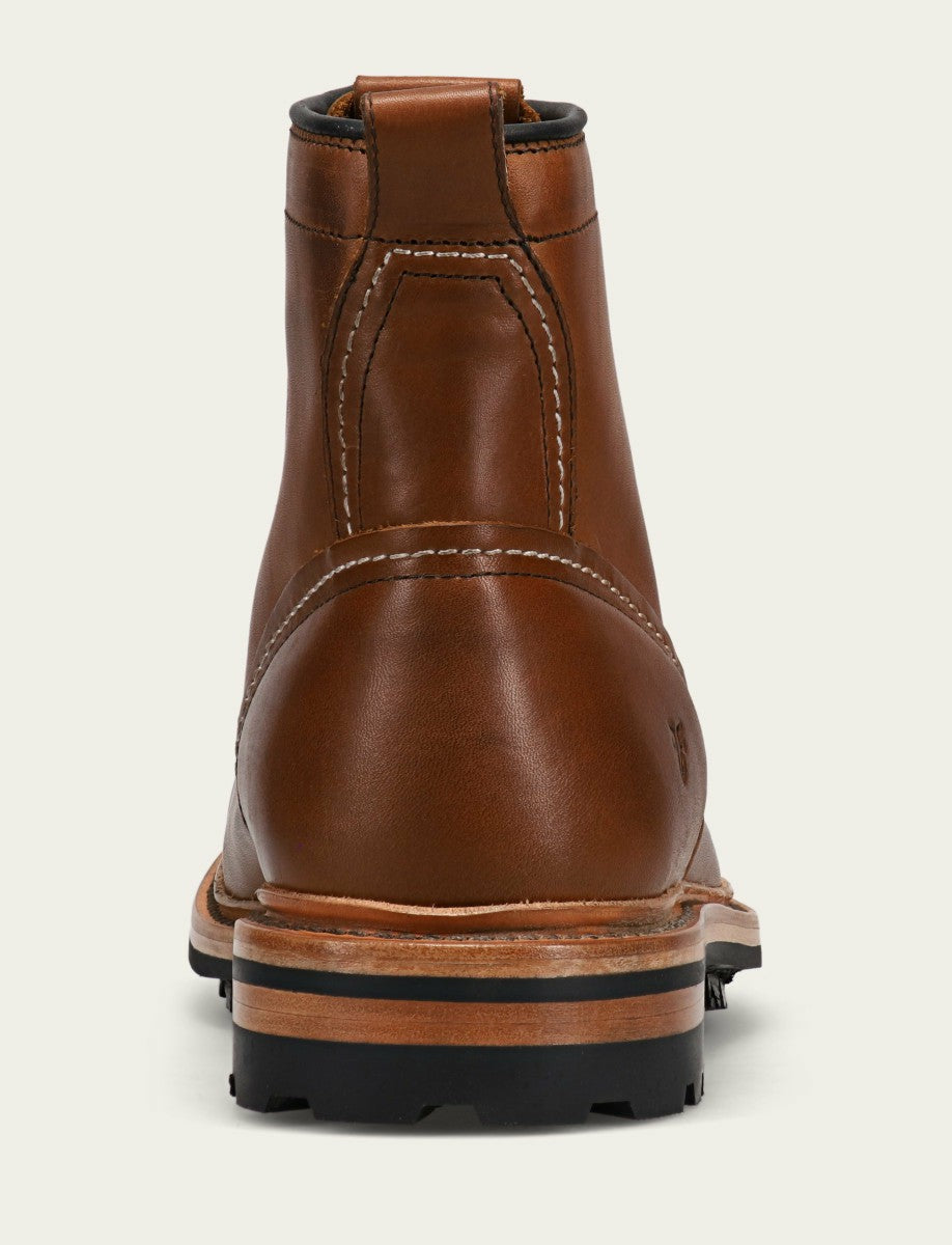 FRYE Men's Caramel Hudson Workboot Lug