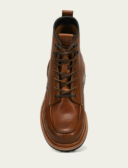 FRYE Men's Caramel Hudson Workboot Lug