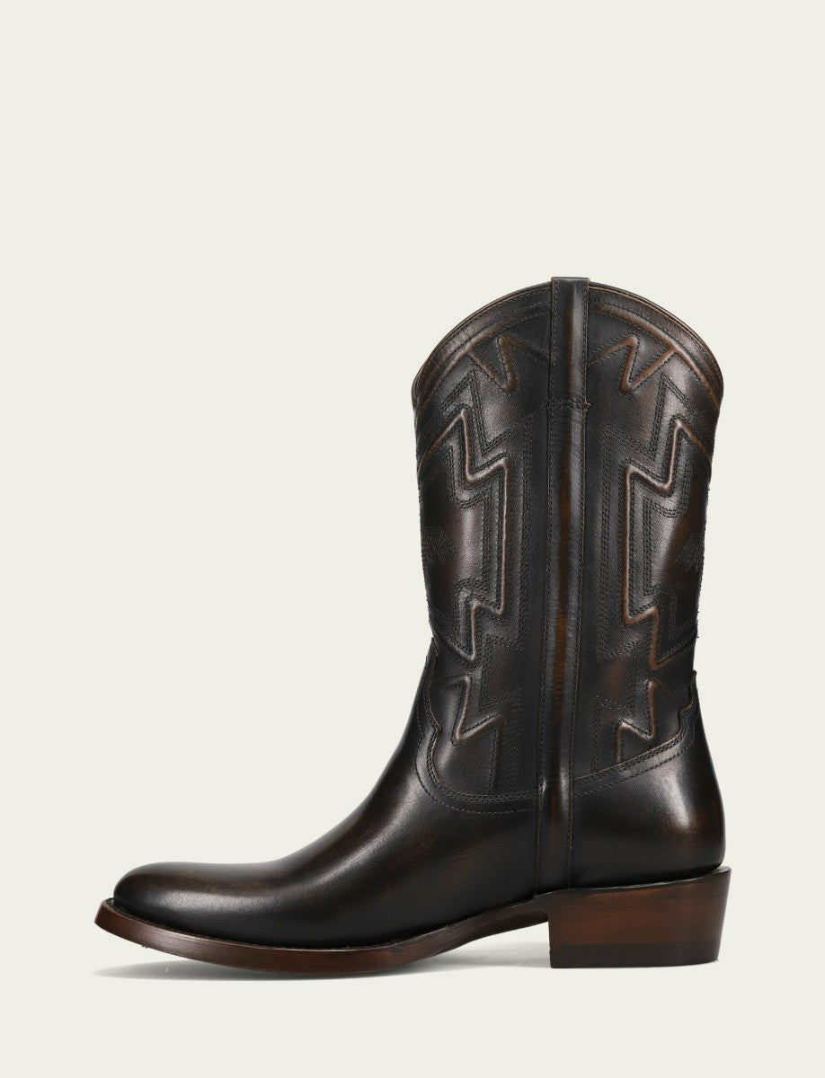FRYE Men's Black Grady Thunderbird Boot