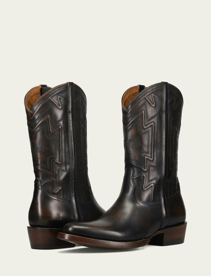 FRYE Men's Black Grady Thunderbird Boot