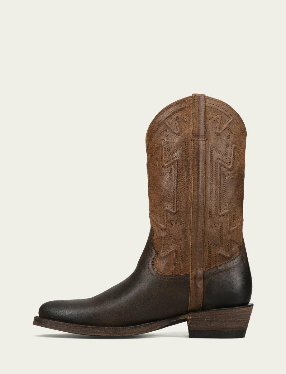 FRYE Men's Dark Walnut / Bark Grady Thunderbird Boot