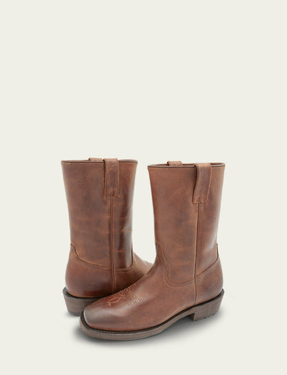 FRYE Men's Tobacco Nash Roper Western Boot