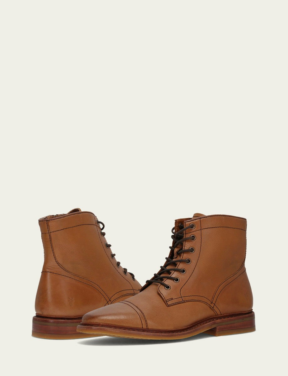 FRYE Men's Saddle Paul Mid Lace Boot