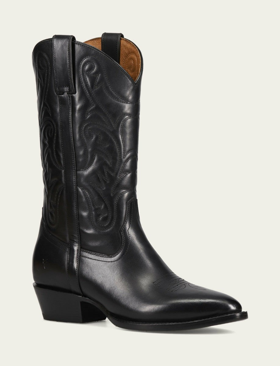 FRYE Men's Black Bruce Pull On Tall Boots