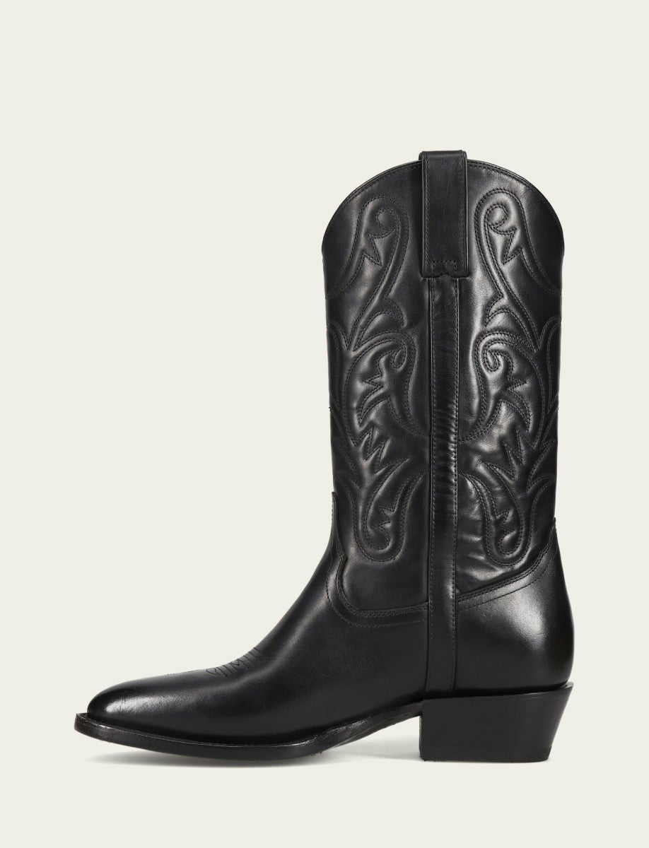 FRYE Men's Black Bruce Pull On Tall Boots