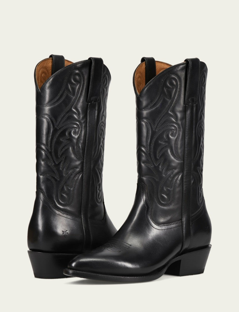 FRYE Men's Black Bruce Pull On Tall Boots