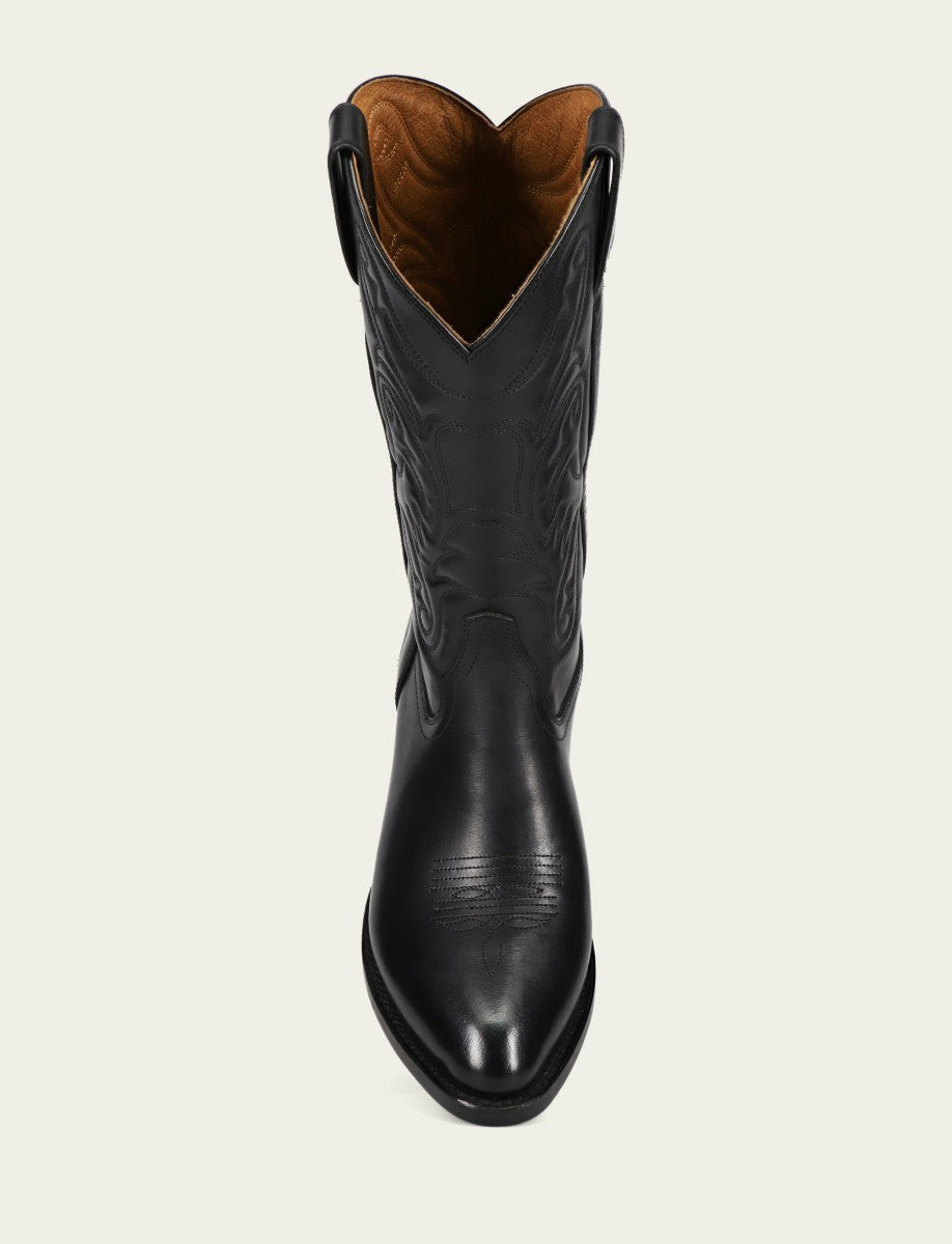 FRYE Men's Black Bruce Pull On Tall Boots