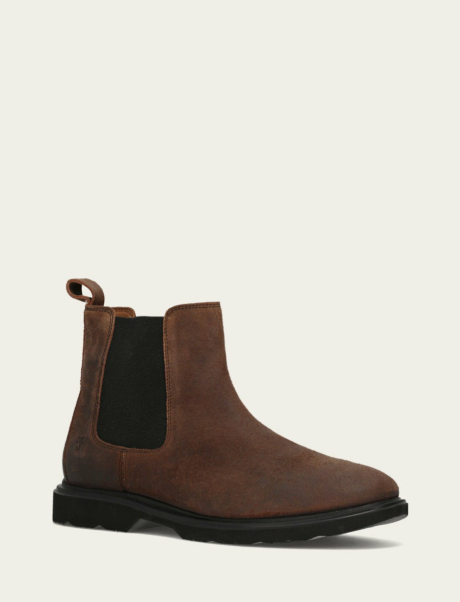 FRYE Men's Dark Walnut Connor Chelsea Boot