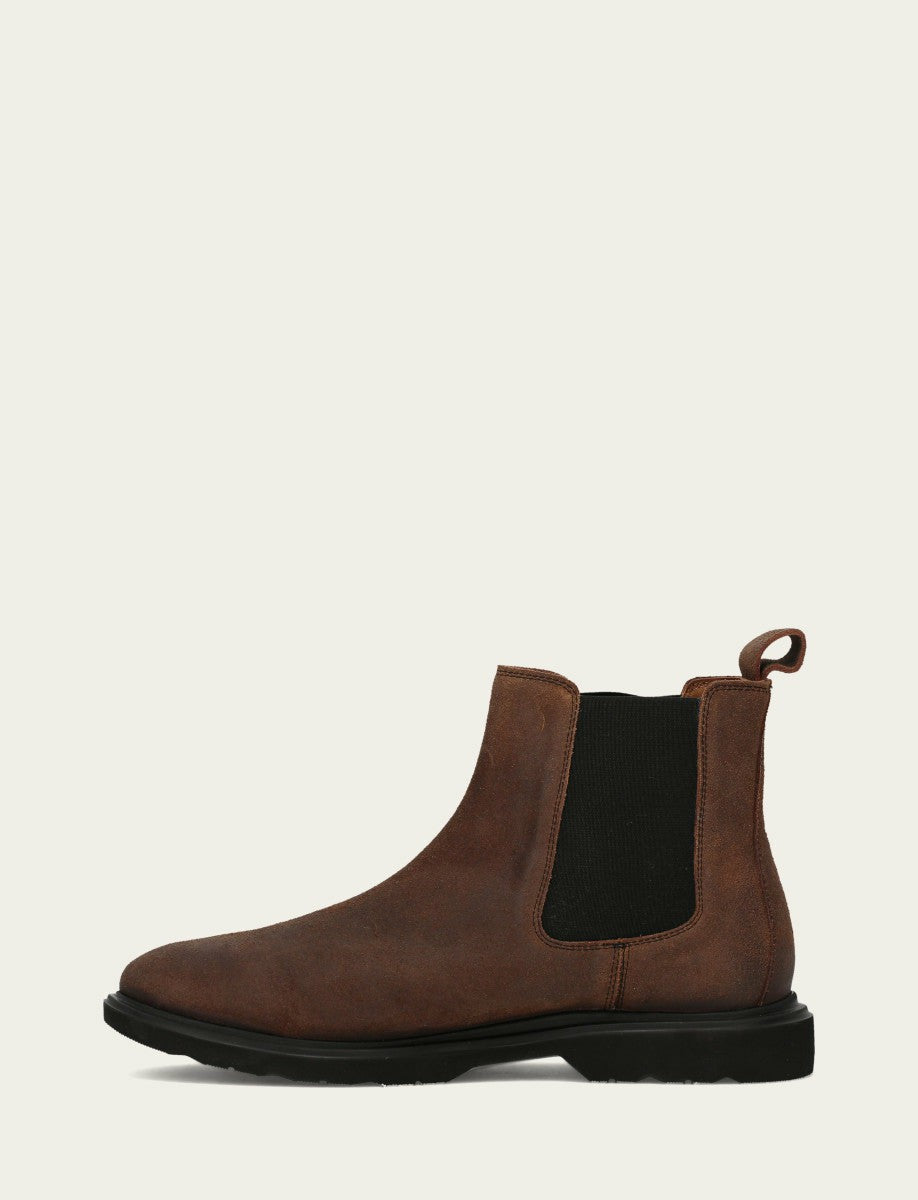 FRYE Men's Dark Walnut Connor Chelsea Boot