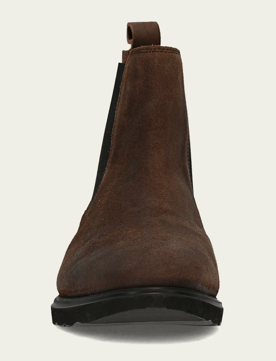 FRYE Men's Dark Walnut Connor Chelsea Boot