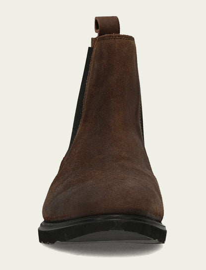 FRYE Men's Dark Walnut Connor Chelsea Boot