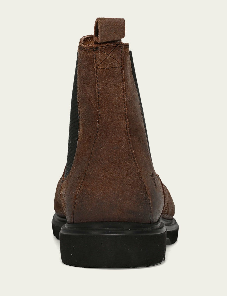 FRYE Men's Dark Walnut Connor Chelsea Boot
