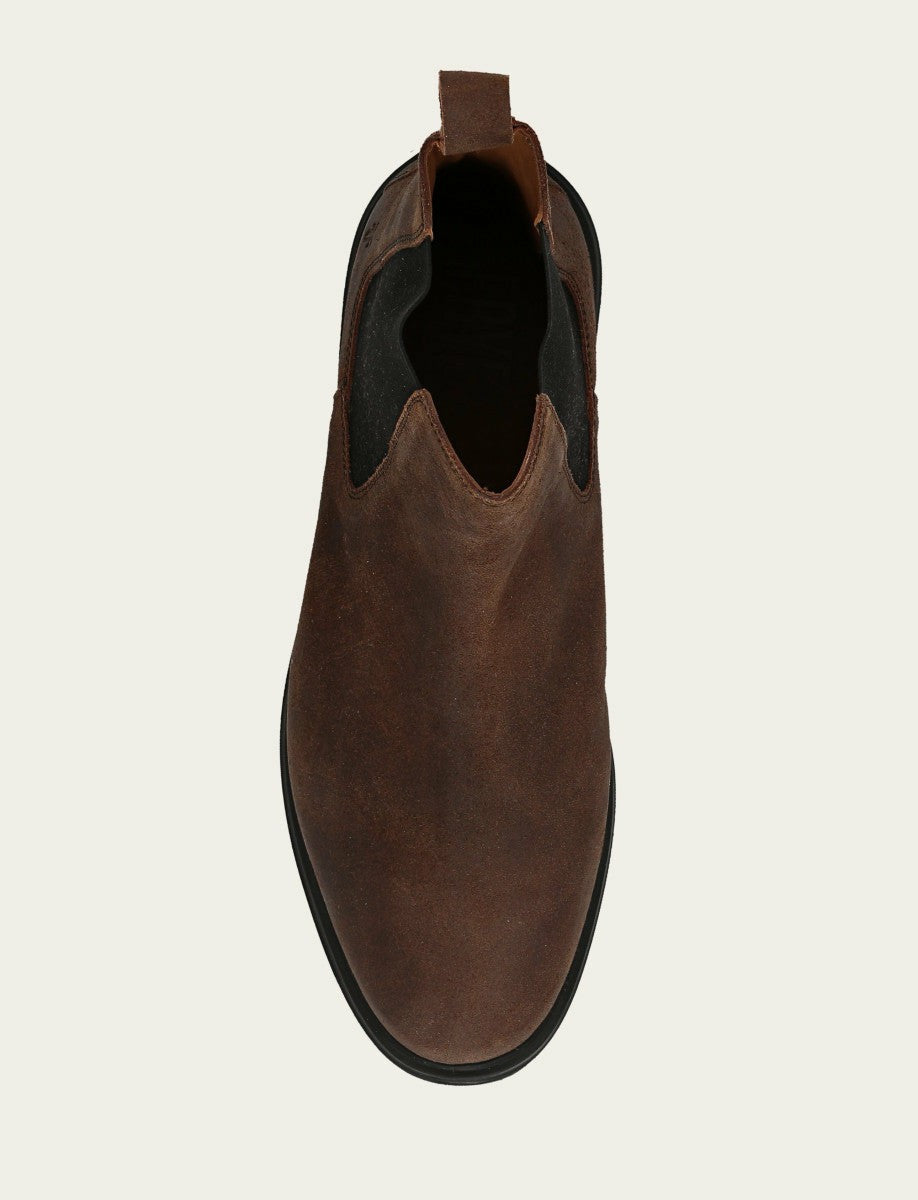 FRYE Men's Dark Walnut Connor Chelsea Boot