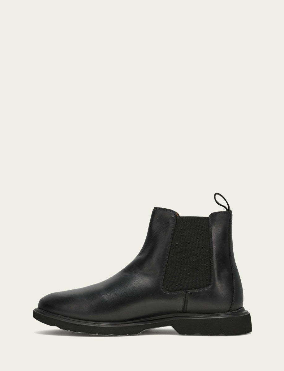 FRYE Men's Black Connor Chelsea Boot