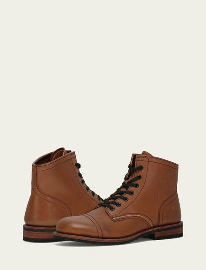 FRYE Men's Saddle Landon Midlace Boot