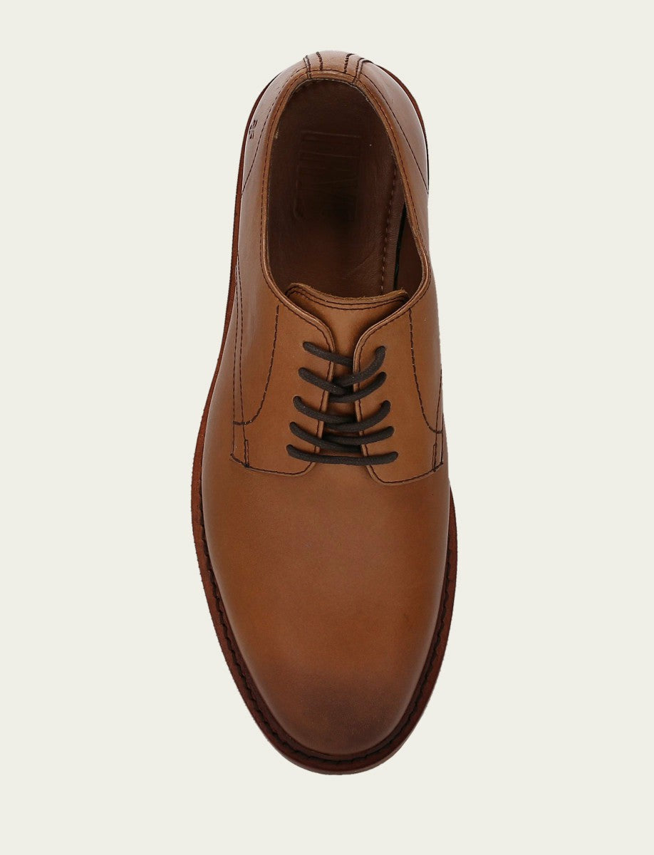 FRYE Men’s Saddle Paul Oxford Casual Leather Shoes