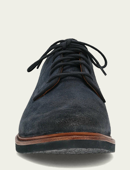 FRYE Men’s Midnight Blue Paul Oxford Lite Leather Casual Dress Shoes
