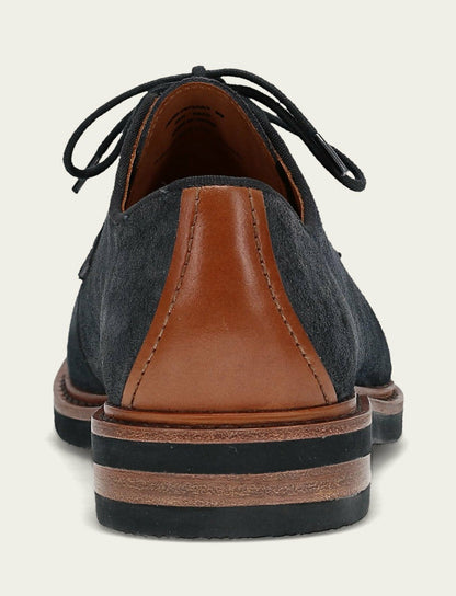 FRYE Men’s Midnight Blue Paul Oxford Lite Leather Casual Dress Shoes