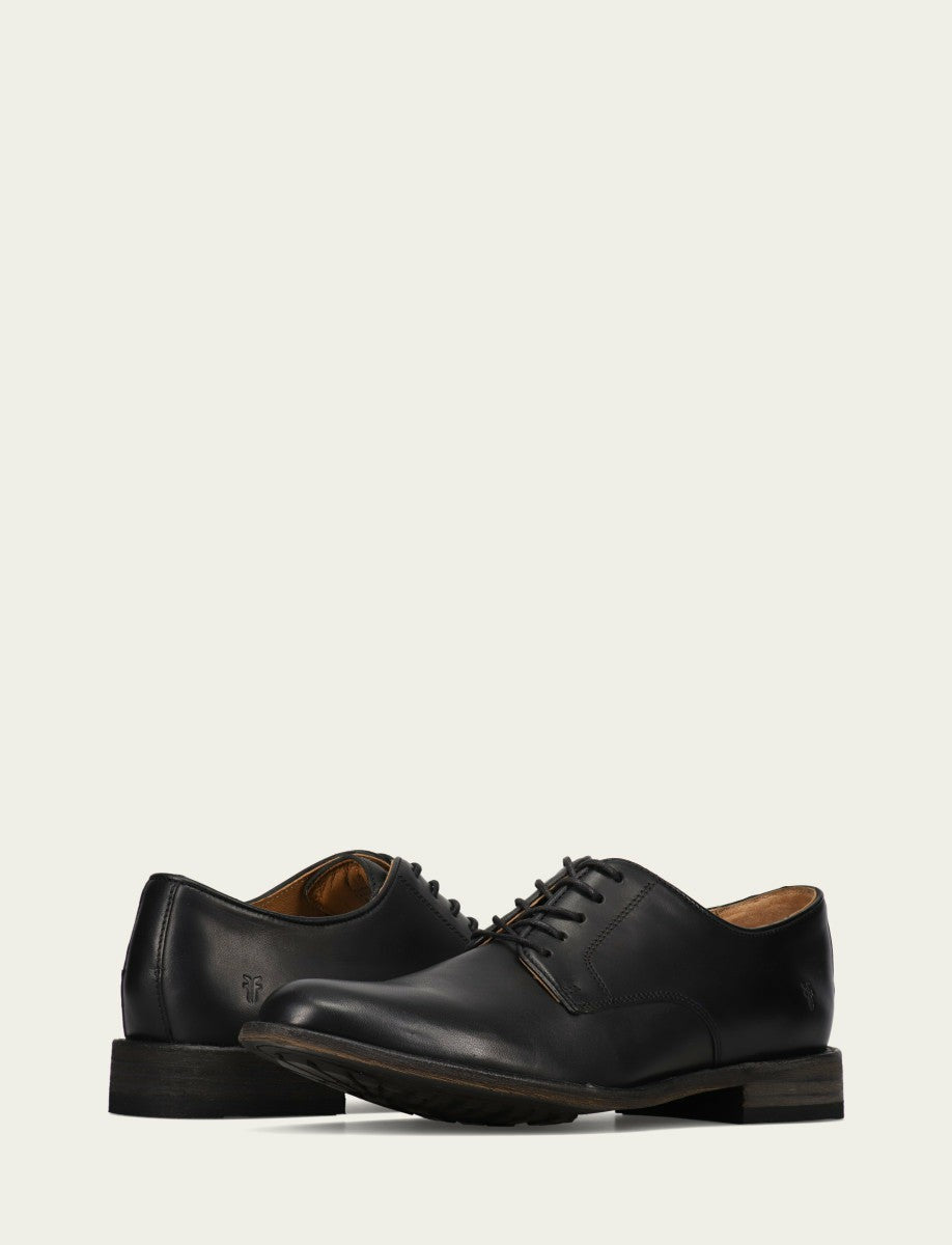 FRYE Men's Black Tyler Flex Oxford Dress Shoes
