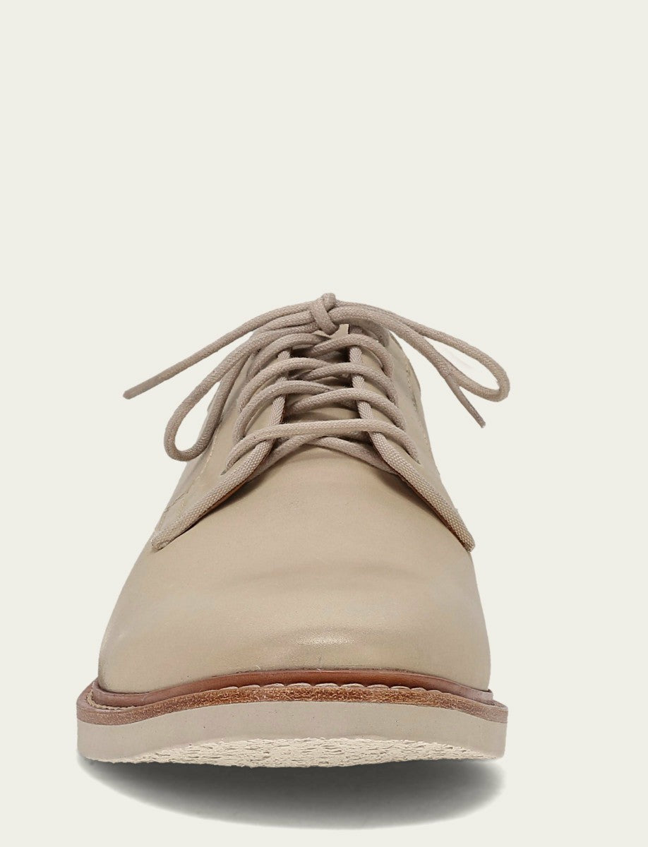 FRYE Men’s Beige Paul Oxford Lite Leather Casual Dress Shoes